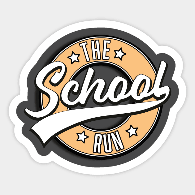 The School Run Sticker by nickemporium1